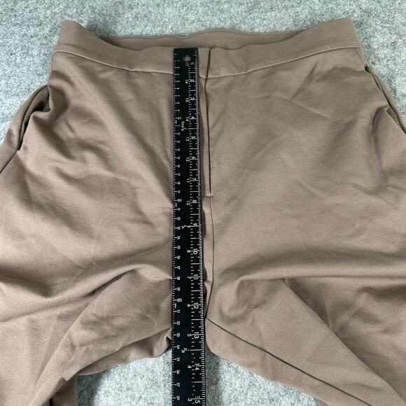 OGL Pants Womens Medium Brown Straight Leg Career Minimalist Capsule - Picture 6 of 9